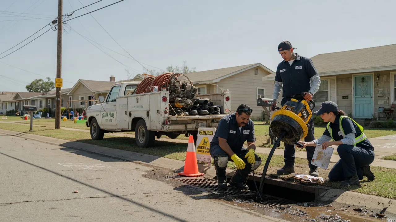 Drain Cleaning in Muldrow, OK near me